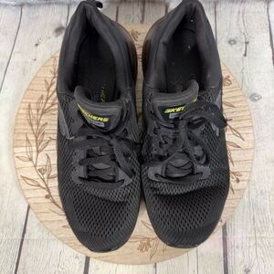 Skechers Go Walk Air 3.0 Sneaker Men Size 7.5 Black Running Athletic Shoes